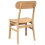 Sillas de comedor 2 unidades madera maciza de caucho de , Sillas de comedor - Ref: Foro24-4102438, Precio: 151,79 €, Descuent...
