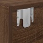 Mueble de TV madera contrachapada roble marrón 80x31x25,5 cm de , Muebles TV - Ref: Foro24-861466, Precio: 45,02 €, Descuento: %