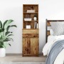 Mesilla de noche madera antigua 39x35x125cm Madera ingeniería de , Mesitas de noche - Ref: Foro24-861317, Precio: 70,98 €, De...