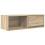 Mueble de TV de roble Sonoma 80x31x25,5 cm Madera de ingeniería de , Muebles TV - Ref: Foro24-861458, Precio: 44,37 €, Descue...