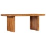Mesa de comedor de madera maciza de acacia 180x90x75 cm en Mesas de comedor | Comprar online en Foru.es