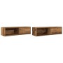 Muebles de TV 2 uds 100x31x25,5 cm Madera ingeniería envejecida de , Muebles TV - Ref: Foro24-861487, Precio: 91,16 €, Descue...