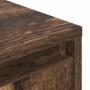 Mueble de TV con luces LED roble ahumado 100x41x50 cm de , Muebles TV - Ref: Foro24-861413, Precio: 105,09 €, Descuento: %