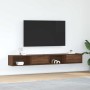 Muebles de TV 2uds Roble marrón 100x31x25,5cm Madera ingeniería de , Muebles TV - Ref: Foro24-861485, Precio: 96,21 €, Descue...