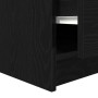 Mesa de centro con cajones roble negro 100x100x40 cm de , Mesas de centro - Ref: Foro24-3328400, Precio: 150,10 €, Descuento: %