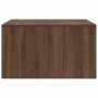 Mesa de centro con cajones roble marrón 70,5x70x40 cm de , Mesas de centro - Ref: Foro24-3328414, Precio: 106,46 €, Descuento: %