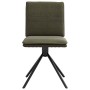 Sillas de comedor 6 uds. Cuero de ante sintético verde militar de , Sillas de comedor - Ref: Foro24-3315651, Precio: 336,03 €...