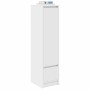 Aparador alto blanco 29,5x34x119,5 cm madera de ingeniería de , Aparadores - Ref: Foro24-861652, Precio: 73,69 €, Descuento: %