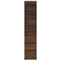 Aparador alto roble marrón 37,5x35x180 cm madera de ingeniería de , Aparadores - Ref: Foro24-861667, Precio: 99,57 €, Descuen...