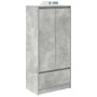 Armario con cajón gris hormigón 55,5x34x119,5 cm de , Aparadores - Ref: Foro24-861646, Precio: 93,70 €, Descuento: %