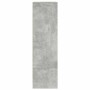 Armario con cajón gris hormigón 55,5x34x119,5 cm de , Aparadores - Ref: Foro24-861646, Precio: 93,70 €, Descuento: %