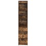 Aparador alto roble ahumado 37,5x35x180 cm madera de ingeniería de , Aparadores - Ref: Foro24-861665, Precio: 96,80 €, Descue...