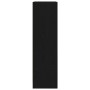 Armario con cajón de roble negro 55,5x34x119,5 cm de , Aparadores - Ref: Foro24-861644, Precio: 99,01 €, Descuento: %