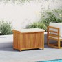 Cojines para exterior 90x50x60,5 cm madera maciza acacia de , Cajas de almacenaje para exteriores - Ref: Foro24-4106474, Prec...