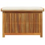Cojines para exterior 90x50x60,5 cm madera maciza acacia de , Cajas de almacenaje para exteriores - Ref: Foro24-4106474, Prec...