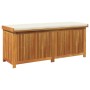 Cojines para exterior 150x50x60,5 cm madera maciza acacia de , Cajas de almacenaje para exteriores - Ref: Foro24-4106476, Pre...