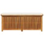 Cojines para exterior 150x50x60,5 cm madera maciza acacia de , Cajas de almacenaje para exteriores - Ref: Foro24-4106476, Pre...