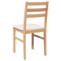 Sillas de comedor con cojines 2 uds madera maciza caucho de , Sillas de comedor - Ref: Foro24-4102419, Precio: 80,27 €, Descu...