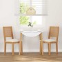 Sillas de comedor con cojines 2 uds madera maciza caucho de , Sillas de comedor - Ref: Foro24-4102478, Precio: 177,83 €, Desc...