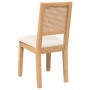 Sillas de comedor con cojines 2 uds madera maciza caucho de , Sillas de comedor - Ref: Foro24-4102478, Precio: 177,83 €, Desc...