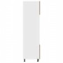Armario de microondas madera ingeniería envejecida 60x57x207 cm de , Armarios de cocina - Ref: Foro24-3334023, Precio: 184,26...