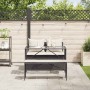 Set comedor de jardín 3 pzas con cojines ratán sintético negro de , Conjuntos de jardín - Ref: Foro24-4104181, Precio: 250,60...