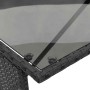 Set comedor de jardín 3 pzas con cojines ratán sintético negro de , Conjuntos de jardín - Ref: Foro24-4104181, Precio: 250,60...