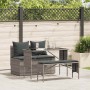 Set comedor de jardín 3 piezas con cojines ratán sintético gris de , Conjuntos de jardín - Ref: Foro24-4104183, Precio: 258,9...