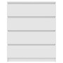 Aparador madera de ingeniería blanco 80x35x99 cm de , Aparadores - Ref: Foro24-3328480, Precio: 132,34 €, Descuento: %