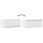 Muebles de TV 2 uds Blanco 60x31x25,5 cm Madera de ingeniería de , Muebles TV - Ref: Foro24-861491, Precio: 84,31 €, Descuent...