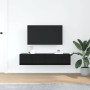 Muebles de TV 2 uds Roble Negro 60x31x25,5 cm Madera ingeniería de , Muebles TV - Ref: Foro24-861493, Precio: 85,91 €, Descue...
