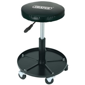 Draper Tools Asiento de trabajo ajustable negro de , Taburetes de cocina - Ref: Foro24-429563, Precio: 83,39 €, Descuento: %