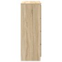 Aparador roble Sonoma 80x35x99 cm madera de ingeniería de , Aparadores - Ref: Foro24-3328482, Precio: 128,45 €, Descuento: %