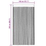 Cortinas de tiras 2 uds gris claro 140x250 cm de , Cortinas y visillos - Ref: Foro24-4102050, Precio: 24,99 €, Descuento: %