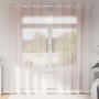 Cortinas de gasa con ojales 2 uds rosa claro 140x245 cm de , Cortinas y visillos - Ref: Foro24-4102086, Precio: 15,52 €, Desc...