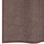 Cortinas de gasa con ojales 2 uds marrón 140x225 cm de , Cortinas y visillos - Ref: Foro24-4102067, Precio: 13,93 €, Descuent...
