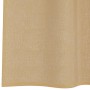 Cortinas de gasa con ojales 2 uds arena de , Cortinas y visillos - Ref: Foro24-4102120, Precio: 13,24 €, Descuento: %