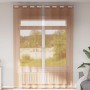 Cortinas de gasa con ojales 2 uds terracota de , Cortinas y visillos - Ref: Foro24-4102141, Precio: 14,56 €, Descuento: %
