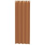 Cortinas de gasa con ojales 2 uds terracota de , Cortinas y visillos - Ref: Foro24-4102141, Precio: 14,56 €, Descuento: %
