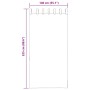 Cortinas de gasa con bolsillos para varillas 2 uds. arena de , Cortinas y visillos - Ref: Foro24-4102218, Precio: 13,12 €, De...