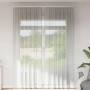 Cortinas de gasa con trabillas 2 uds gris claro 140x260 cm de , Cortinas y visillos - Ref: Foro24-4102300, Precio: 15,49 €, D...