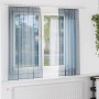 Cortinas de gasa con trabillas 2 uds azul real 140x175 cm de , Cortinas y visillos - Ref: Foro24-4102302, Precio: 13,87 €, De...
