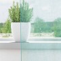 Cortinas de gasa con trabillas 2 uds turquesa 140x225 cm de , Cortinas y visillos - Ref: Foro24-4102328, Precio: 16,79 €, Des...