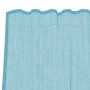 Cortinas de gasa con trabillas 2 uds turquesa 140x225 cm de , Cortinas y visillos - Ref: Foro24-4102328, Precio: 16,79 €, Des...