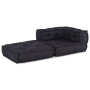 Puf modular tela antracita 70x70x54 de , Cojines para sillas y sofás - Ref: Foro24-4019025, Precio: 151,56 €, Descuento: %