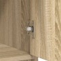 Aparador con cajón roble Sonoma 80x34x76 cm madera ingeniería de , Aparadores - Ref: Foro24-861537, Precio: 85,95 €, Descuent...