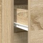 Aparador con cajón roble Sonoma 80x34x76 cm madera ingeniería de , Aparadores - Ref: Foro24-861537, Precio: 85,95 €, Descuent...