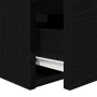 Mesillas de noche de pared 2 uds roble negro 38x34x40 cm de , Mesitas de noche - Ref: Foro24-861250, Precio: 84,60 €, Descuen...