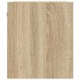 Mesillas de noche de pared 2 uds roble Sonoma 38x34x40 cm de , Mesitas de noche - Ref: Foro24-861252, Precio: 78,70 €, Descue...