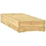 Liege mit Tisch aus grün imprägniertem Kiefernholz von vidaXL, Liegen - Ref: Foro24-315403, Preis: 141,75 €, Rabatt: %